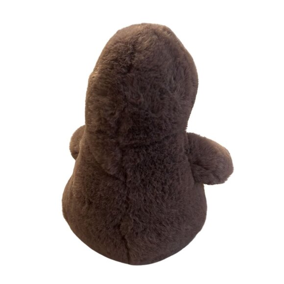 Aurora Sloth Plush 8" Super Soft Sitting Stuffed Animal Toy 2020 Brown Tan - Picture 4 of 5